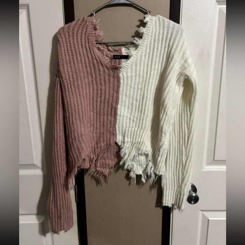 Cropped sweater